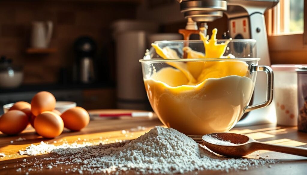 Pound Cake Batter Preparation