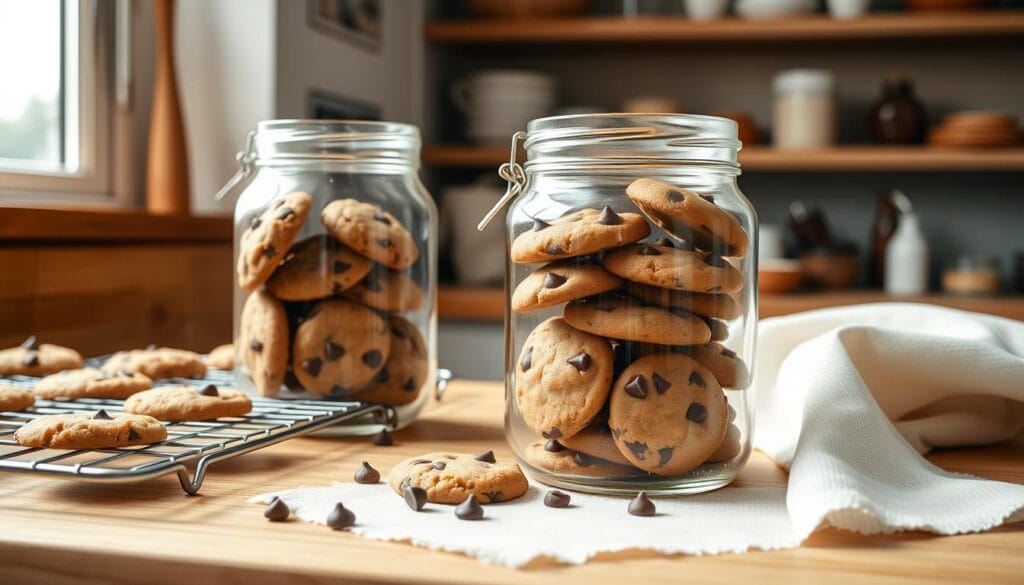 Storing Small Batch Chocolate Chip Cookies