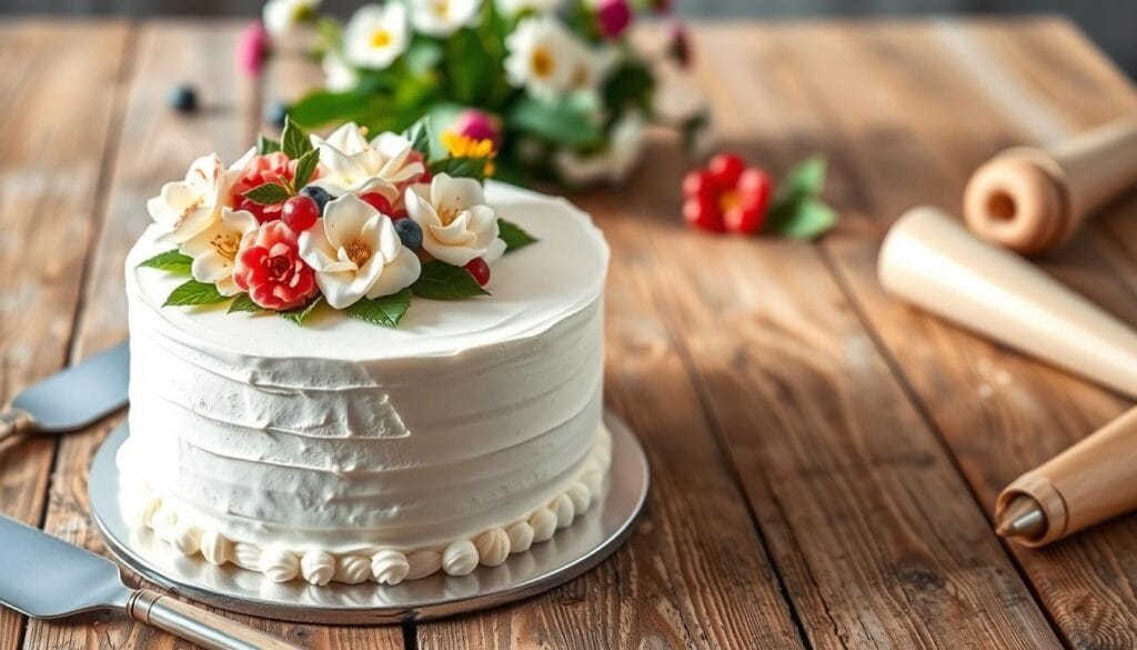 White Cake Decorating Techniques