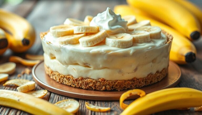 banana cream pie with pudding