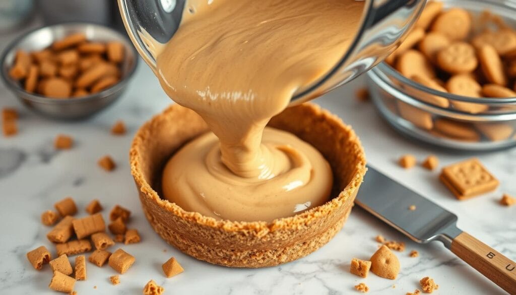 Biscoff Cheesecake Filling Technique