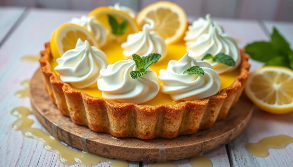 Garnished Classic Lemon Tart