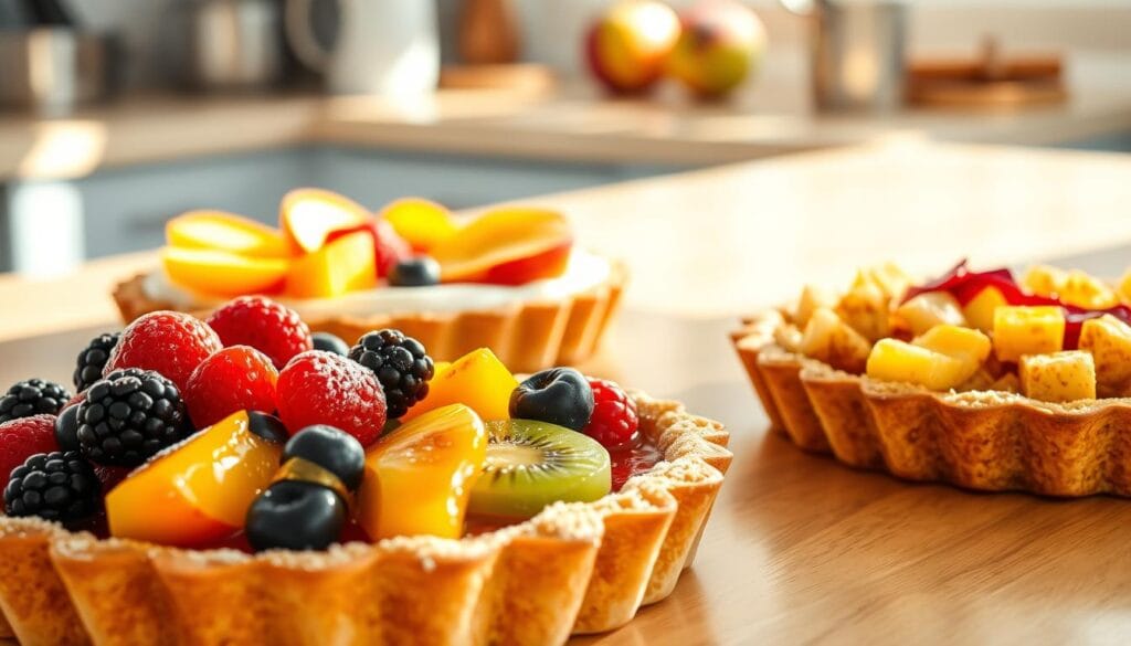 Healthy Fruit Tart Variations