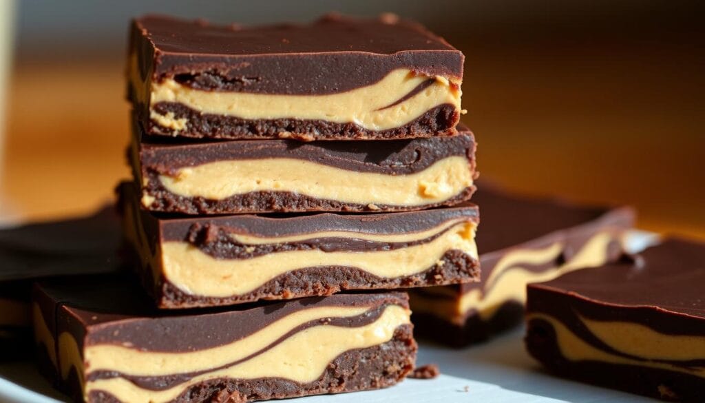 No-Bake Chocolate Peanut Butter Bars