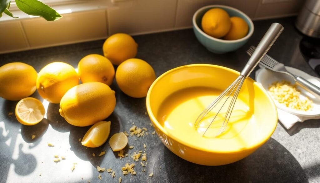 Zesty Lemon Curd Filling Preparation